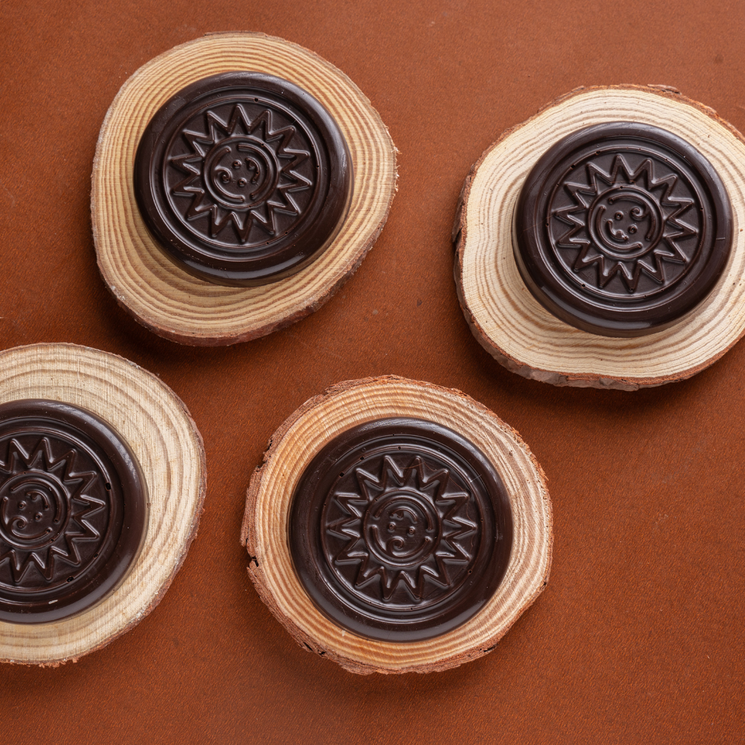 Hand-dipped biscuits coated in creamy chocolate